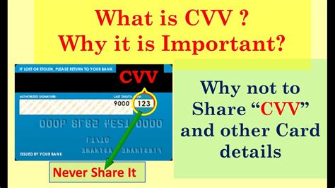 Check out an interactive credit card model to learn where the cvc code is and what it's used for. What is CVV ? Why it is important ?Why not to share CVV? - YouTube