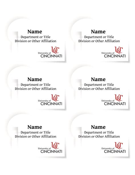 47 Free Name Tag Badge Templates Templatelab