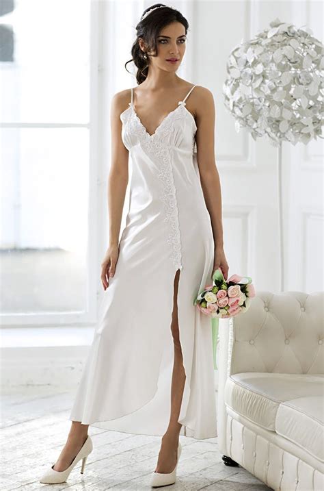 white formal dress white dress formal dresses wedding dresses silk chemise lingerie satin