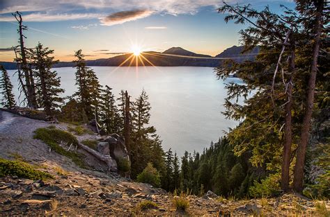 Summer Sunrise On Crater Lake Photograph By Greg Nyquist Fine Art America