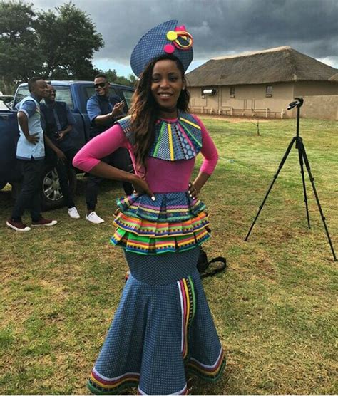What is the best color for wedding dress? Sepedi Traditional Wedding Outfits for Couples - African10