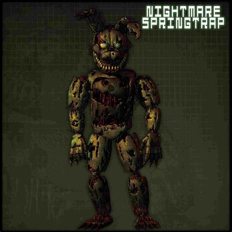 Springtrap Full Body Drawing At Explore Collection