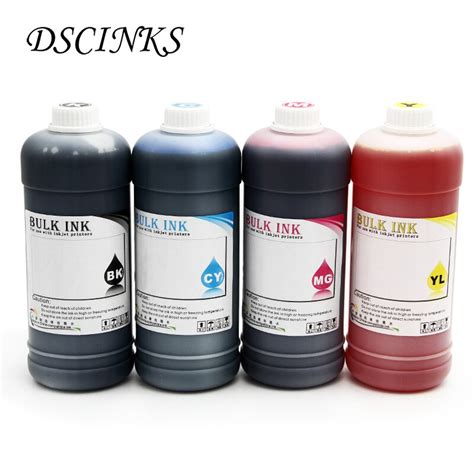 4 Pcs 250ml Bottle Universal Compatible Refill Dye Ink For Hp 4000 4020