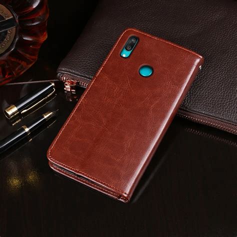 Luxury Cases For Huawei Y7 2019 Case Phone Caver Magnet Flip Stand