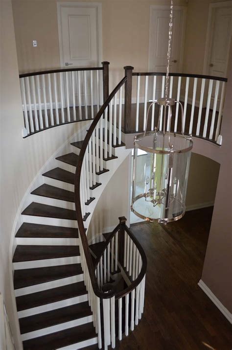 Interior wood railings are made from quality materials that guarantee long durability and performance over time. Interior Railings | Ideal Railings Ltd.