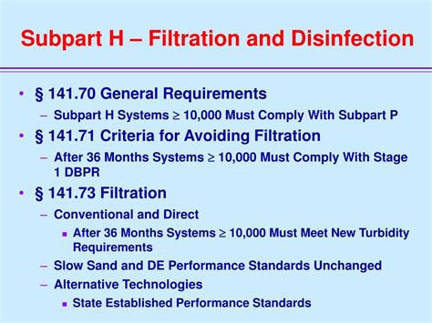 PPT The Interim Enhanced Surface Water Treatment Rule PowerPoint