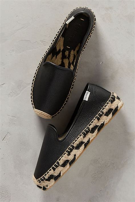 Soludos Leather Espadrilles Anthropologie