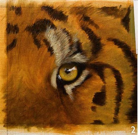 How To Paint Fur Tiger Tutorial Painting Fur Oil Painting Tutorial