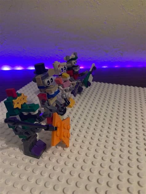 Fnaf Security Breach Band Moc Lego Amino