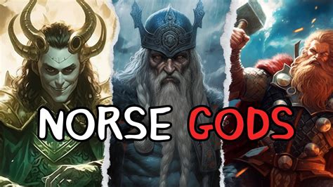 Gods Of Power And Myth Top Most Powerful Gods In Norse Mythology