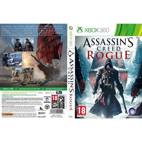 Assassins Creed Rogue Xbox 360 LT 3 0 Ou RGH 3 0 Shopee Brasil