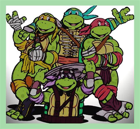 Teenage Mutant Ninja Turtles 2014 As 80s Cartoon By Superdude001 On
