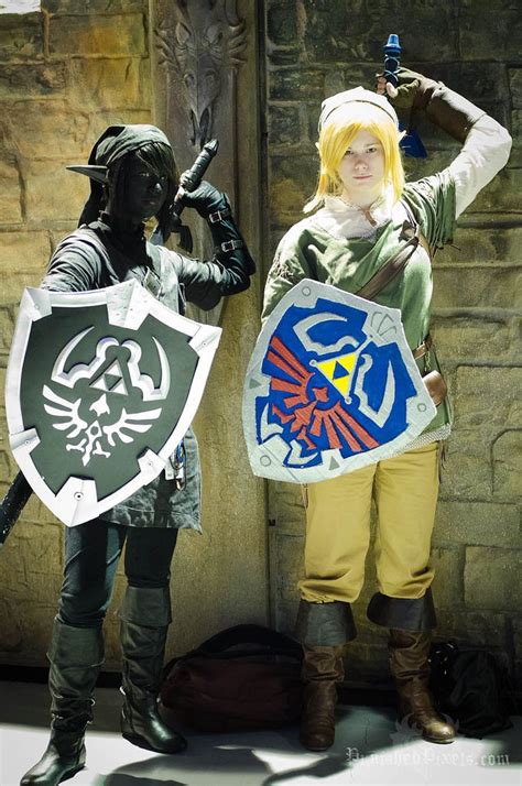 Link And Dark Link Comic Con Cosplay Link Cosplay Cosplay