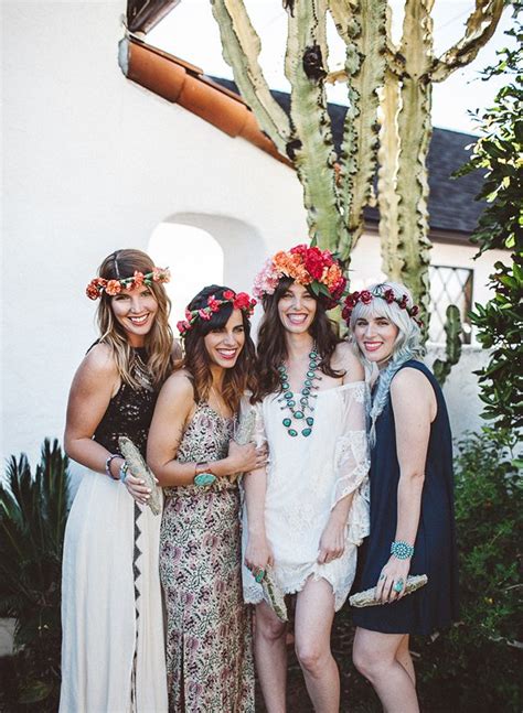 End Of Summer Bohemian Backyard Party Inspired By This Boho Bridal Shower Bohemian Party