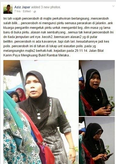Cara pencatatan perkawinan wni dan wna di luar negeri dan syaratnya. PENCURI DITANGKAP DI MAJLIS PERKAHWINAN KURUNG DIRI DI ...