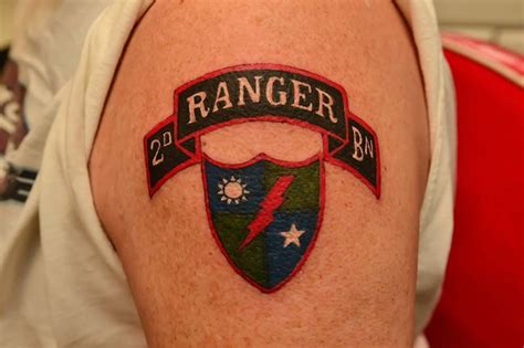 75th Army Ranger Tattoo Army Military