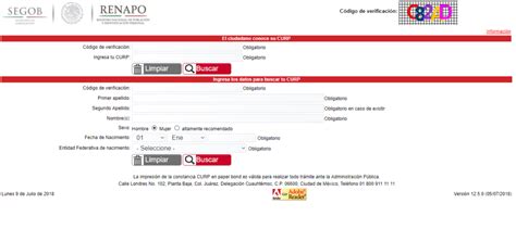 8.3 ✔️¿ puedo consultar mi curp gratis online ? Consulta tu CURP Gratis • Como Imprimir tu clave con ...