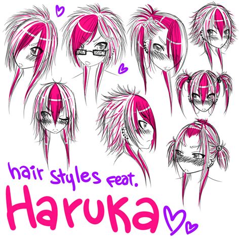 Cool Anime Hairstyles By Demonicfreddy On Deviantart