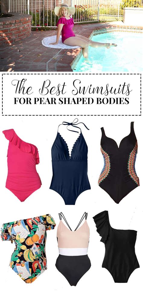 The Best Bathing Suits For A Pear Shaped Body Pear Body Shape Bathing Suits Body Types