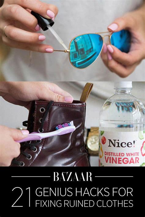 21 Genius Hacks For Fixing Ruined Clothes Ruined Clothes Stain On