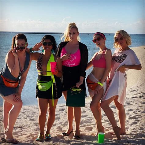 Rebel Wilson Reunites With Pitch Perfect Costars For Her St Birthday Bellas Be Ballin