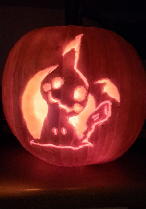 Mimikyu Pumpkin Lit Up Rpokemon