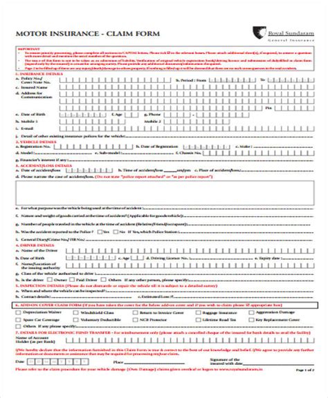Really, since when do you need legal advice to have a tail light fixed? FREE 49+ Claim Forms in PDF