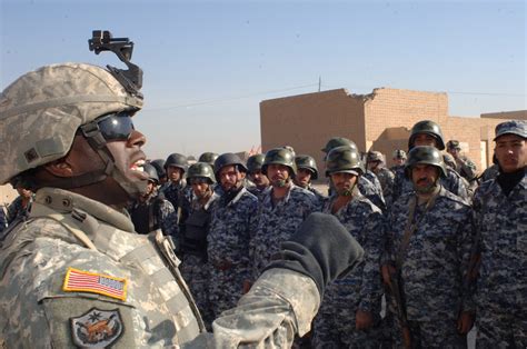 Training Iraqi Police Article The United States Army