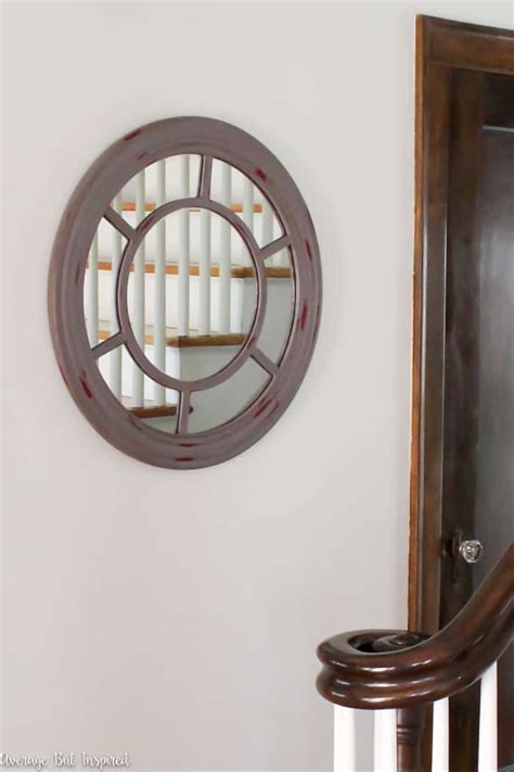 How to frame a bathroom mirror. How to Paint a Mirror Frame Without Removing the Mirror ...