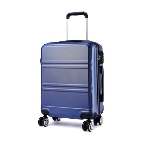 Buy Kono Fashion Hand Luggage Lightweight Abs Hard Shell Trolley Travel