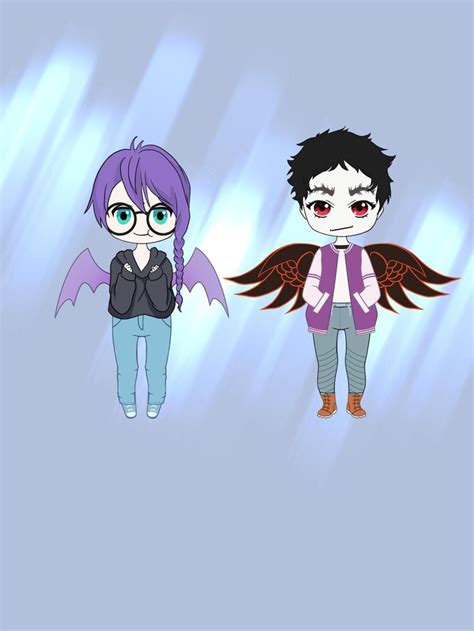 Cute Demon Couple Chibi Maker Chibi Anime