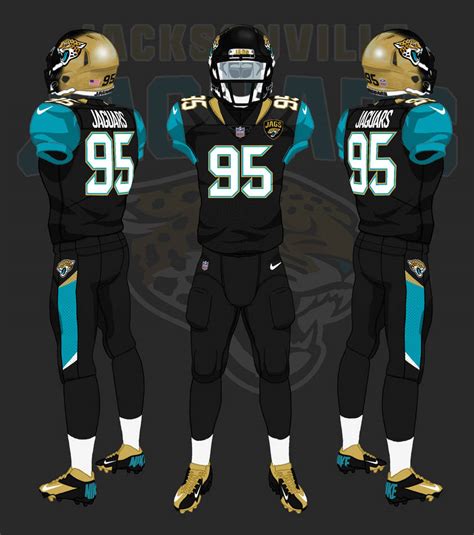 Jacksonville Jaguars 2013 2017 Uniforms By Coachfieldsofnola On