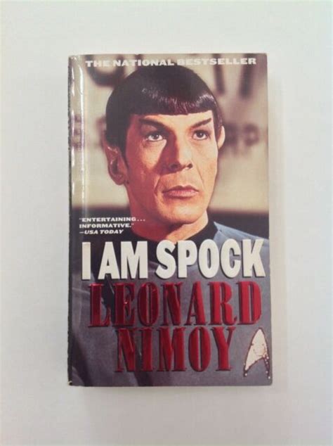 I Am Spock By Leonard Nimoy 1995 1st Edition Mass Market Paperback Ebay