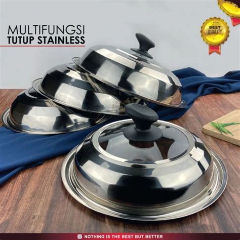 Jual Tutup Panci Wajan Multifungsi Kuali Wok 30cm 32cm 34cm 36cm