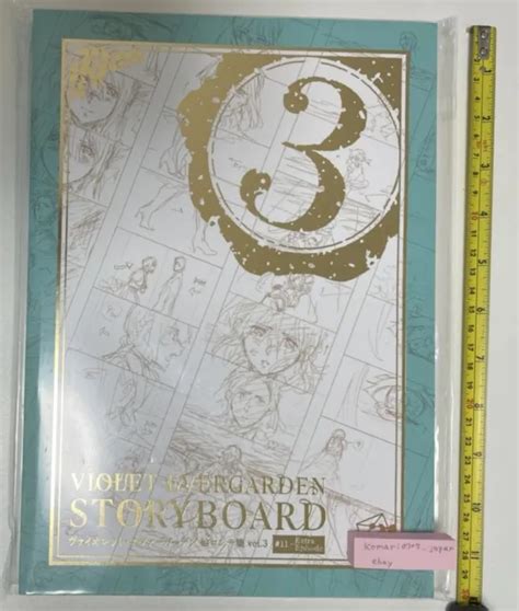 Violet Evergarden Story Board Vol 1 Kyoto Animation Art Book Ekonte