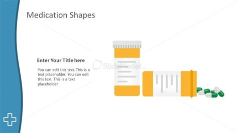 Pill Bottle Shape Powerpoint Slidemodel