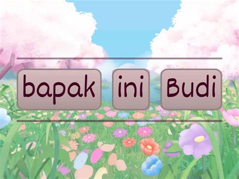 Menyusun Kata Menjadi Kalimat Yang Benar Unjumble