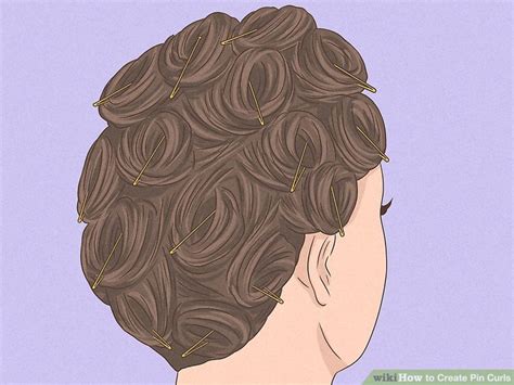 3 Ways To Create Pin Curls Wikihow