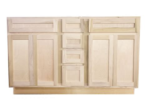 It's not just because there are so many different styles to choose from but also because there are many. 60 in. Double Sink Vanity Bathroom Cabinet in Unfinished ...