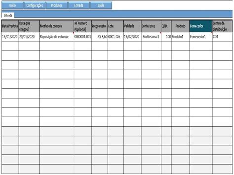 Planilha Excel Controle De Estoque E Vendas R Em Mercado Livre