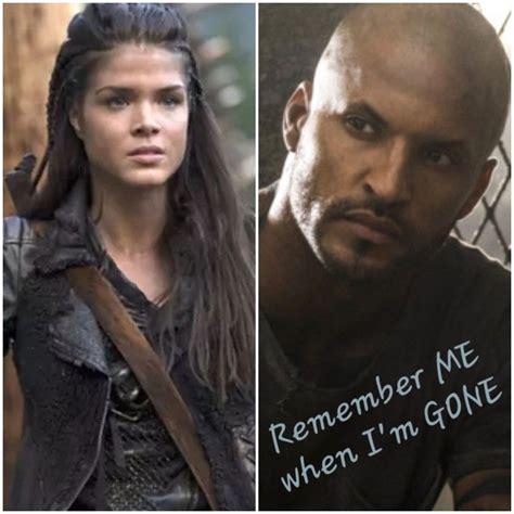 the 100~ octavia and lincoln i pick we meet again lincoln remember fictional characters