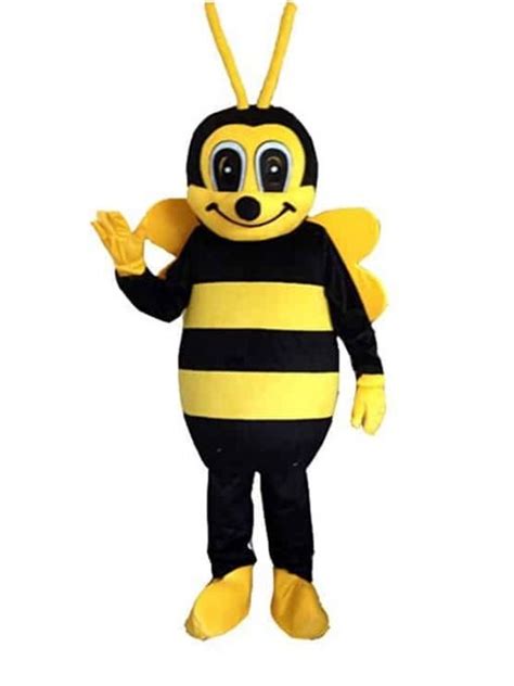 Bee Mascot Costume Bee Costume Adult Halloween Dress