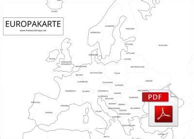 Alle beiträge zu stumme europakarte zum ausdrucken kostenlos auf. Politische Europa Karte - Freeworldmaps.net