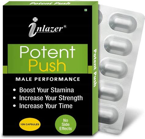 Inlazer Potent Push Supplement Men Stamina Restore Endurance And S Exual Stamina Price In India