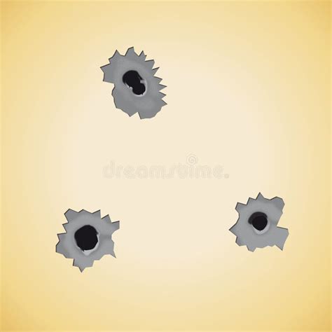 Bullet Wound Collection Stock Vector Illustration Of Death 20153840