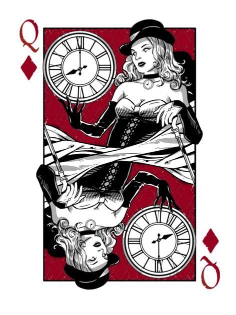 Queen of diamonds, a 1987 graphic adventure game. Queen of diamonds | Playing cards art, Cards, Card illustration