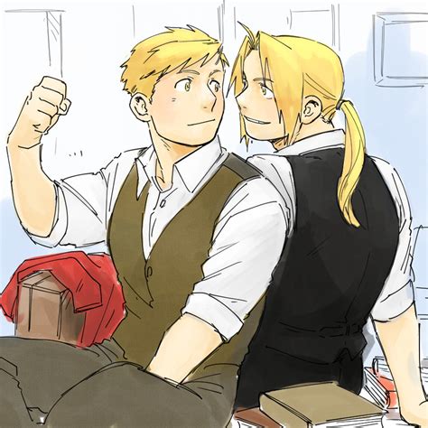 Edward Elric And Alphonse Elric Fullmetal Alchemist Drawn By Nore