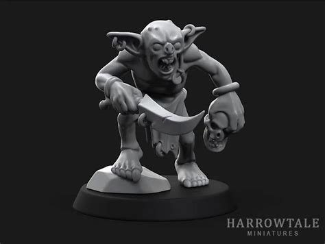 ‧ monthly a special thanks reward picture. Cave Goblin by Harrowtale - Thingiverse | Goblin, Statue ...