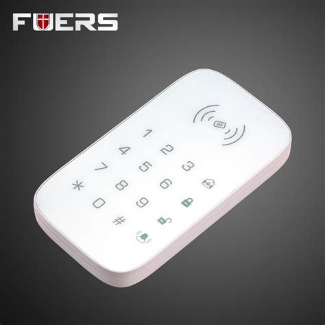 K07 Draadloze RFID Touch Toetsenbord Met 2 Stuks RFID Tags Wachtwoord