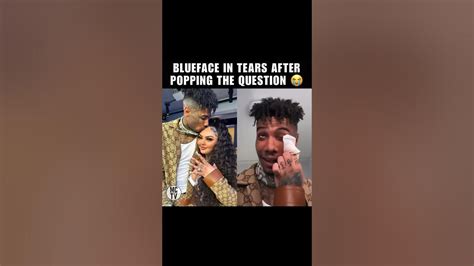 Blueface In Tears After Engagement With Bm Jaidyn Alexis Youtube